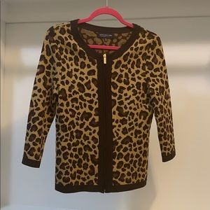 Leopard cardigan